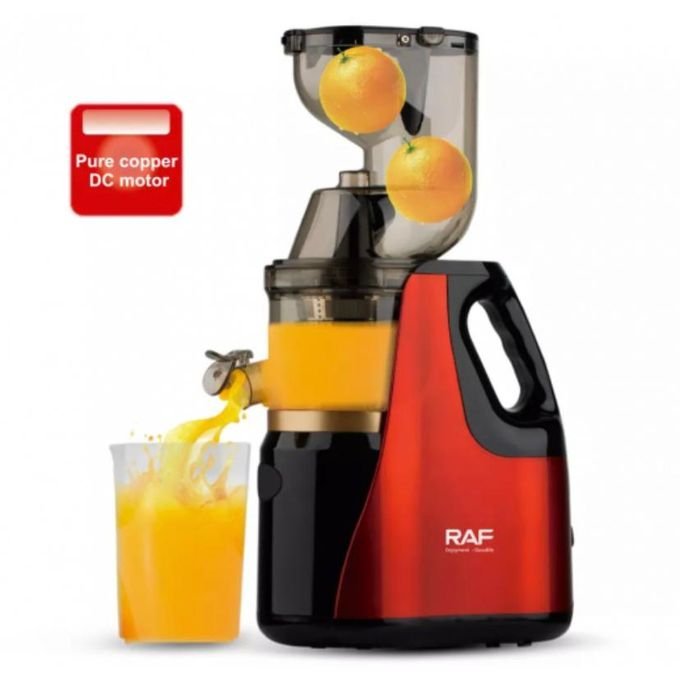 32812928729.jpg RAF Slow Juicer & Juice Extractor 150W R.2831 - Red - Image 1