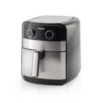 Saachi 5 Liters Airfryer With Unique Air Technology-Black/Silver - Image 2