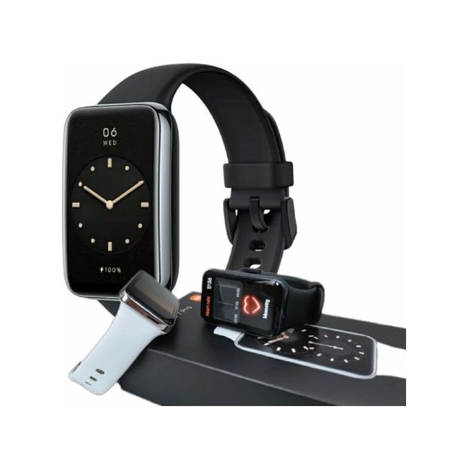 3281729-2.jpg XIAOMI Band 7 Pro Smartwatch GPS Health Fitness Tracker AMOLED Screen - Black | Best Fitness Tracker with GPS & AMOLED Screen - Image 1