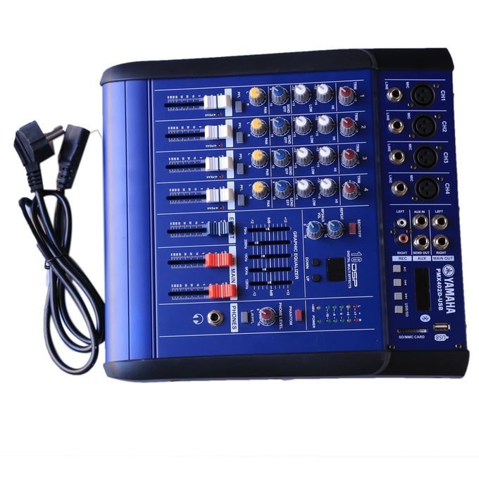 328329-1-1.jpg Yamaha 4-Channel Amplified Mixer - Blue - Image 1
