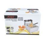 Pixel 6 Litres Commercial Deep Fryer Stainless Steel - Silver - Image 3