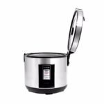 Geepas Stainless Steel Rice Cooker, 1.8 Litres - Silver - Image 3