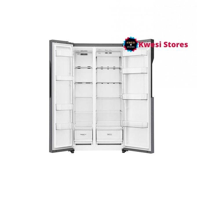 3288291114839009846088963.jpg LG Side By Side Fridge GC-B247KQDV 679 Liters- Silver - Image 1