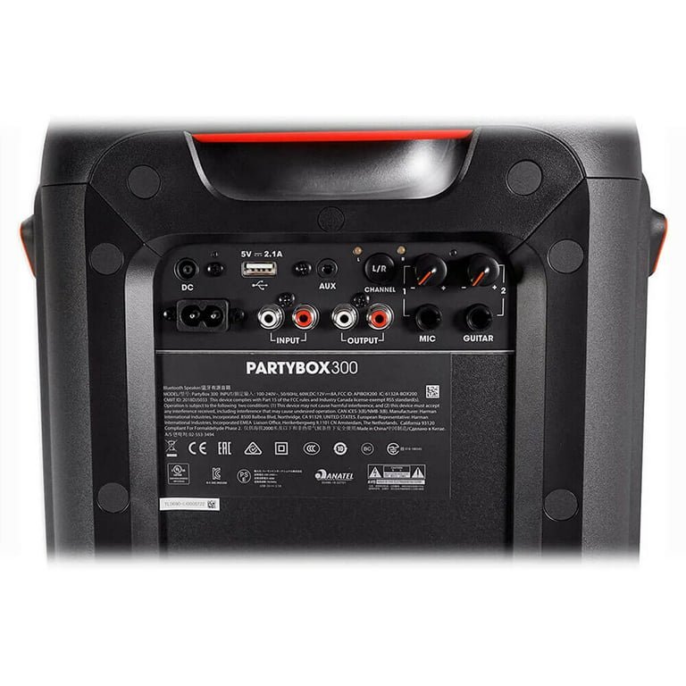 422d157f-1650-4731-97b1-e773d9643168.ace2dc3f332b088e9932ec3950a92de6.jpeg JBL Portable Bluetooth Speaker with LED Lighting, Black, JBLPARTYBOX310AM - Image 5