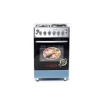 Sano 55X55 3 GAS 1 Electric Cooker With Rotisserie - Silver - Image 5
