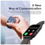 Oraimo Watch 4 Plus BT Call 2.01'' HD Large Screen Smart Watch - Black - Image 4