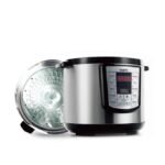 Saachi 8.0 L Electric Pressure Cooker NL-PC-5308-BK - Silver, Black - Image 3