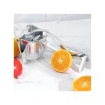 Stainless Steel Manual Fruit Press Squeezer Juicer Extractor-Silver - Image 4