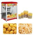 1300W Commercial Electric Popcorn Maker Machine - Movie Theatre Style Popcorn with Roof Top Design & Multi-Colour Options - Image 3