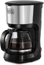 BLACK+DECKER 750W 1.25L Coffee Maker, 10-Cup Carafe, Drip Stop, Dishwasher Safe, Black DCM750S-B5, 2-Year Warranty - Image 3