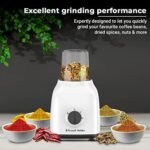 Russell Hobbs 400W Blender with Mill, 1.5L Smoothie Maker, 2 Speeds, Pulse Function, 2-Year Warranty - BWM101 White - Image 6