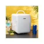 Geepas Mini Refrigerator With Cold And Warm Function Car & Home- White - Image 2