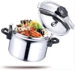 Electro Master 5 – Litres Aluminium Pressure Cooker KM-PC2005 - Image 2