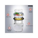 Geepas 3-IN-1 Rice Cooker & Steamer with Keep Warm 2.8Litres -White - Image 3