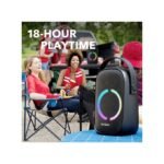 Anker Soundcore Rave Neo Speaker - 50W - 18H Playtime - IPX7 Waterproof - Black - Image 6
