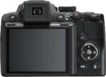 Nikon COOLPIX P500 Compact Digital Camera - Black (12.1MP, 36x Optical Zoom) 3 inch LCD - Image 2