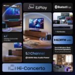 Hisense AX5100Q 580W 5.1 Ch Soundbar with Dolby Atmos - Image 8