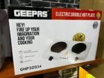 Geepas Electric Double Hot plate 2000W - White - Image 2