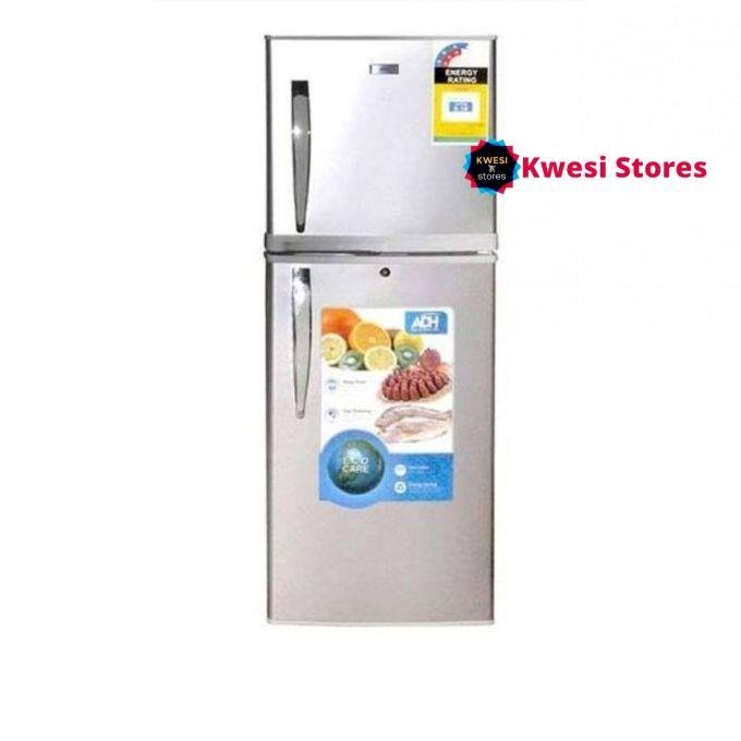 adh-refrigerator-138-litres-double-door-fridge.jpg ADH Refrigerator 138 litres Double Door Refrigerator, Silver - Image 1