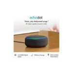 Smart Speaker With Alexa - Amazon Echo Dot (3rd Gen) - Black - Image 3
