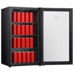 Hisense Bar Chiller, 90 Liter Glass Door Beverage Cooler, Frost Free, JC-94