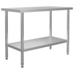 Commercial Kitchen Working Table – Stainless Steel