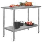 Commercial Kitchen Working Table – Stainless Steel - Image 2