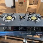 Electro Master Triple Burner Gas Cooker Tempered Glass And Auto Ignition-Silver