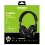 Oraimo Booming Bass Boom Pop Headphones- Black