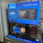 Midea 20L Black Mechanical Microwave Oven MM720C2GX-B