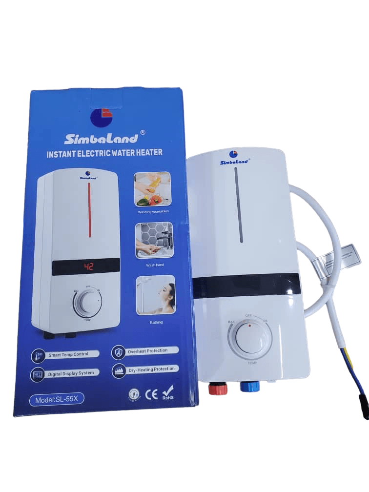 img_17292747897454463465474.png Simbaland Instant Electric Water Heater 5500W SL-55X, - Image 1