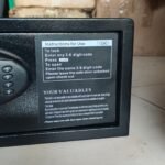 T230 10Kg Digital Anti-Theft Safe Box – Dual Password, Fireproof, with Emergency Key - Image 4