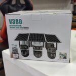 4G Sim V380 wireless smart solar camera