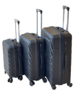 A set of genuine plastic suitcase luggage travel color vary - Image 2