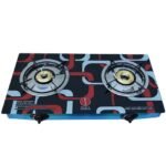 IQRA Double Burner Gas Stove IQ-GS2BG – Glass