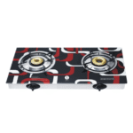 IQRA Double Burner Gas Stove IQ-GS2BG – Glass - Image 2