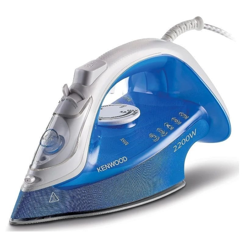 kenwood-steam-iron9070479783102051317.jpg Kenwood Steam Iron 2200W with Ceramic Soleplate | STP60.000WB - Image 1