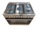 Kenwood 90/60cm Cooker with 5 Gas Burners, Wide Electric Oven and Grill, Dual Rotisserie, Auto Ignition, GCE90 - Image 2