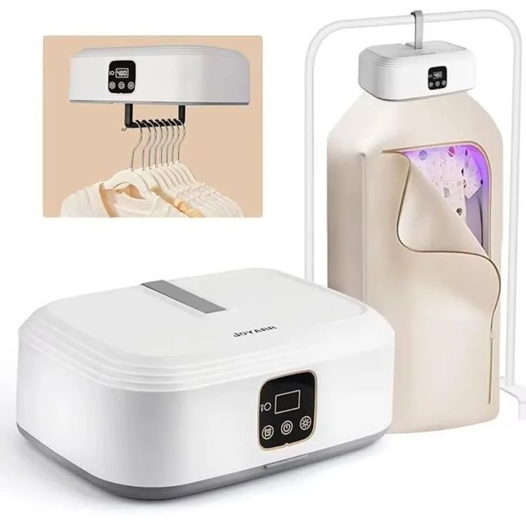 portablefoldedelectricclothesdryerremotecontrolmultifunctionaldryermachinemintravelwarm153308727646438390.jpg Folding Dryer multifunctional clothes dryer - Image 1