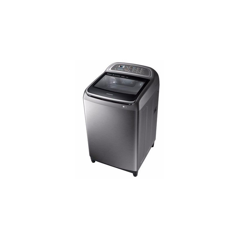samsungwa16j6750sp-washing-machine.jpg Samsung WA16J6750SP Washing Machine Top Load - Inox - Active Dual-Wash - 16kg - Image 1
