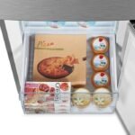 Sayona 340Liters Double Door Bottom Freezer With Dispenser – Silver - Image 2