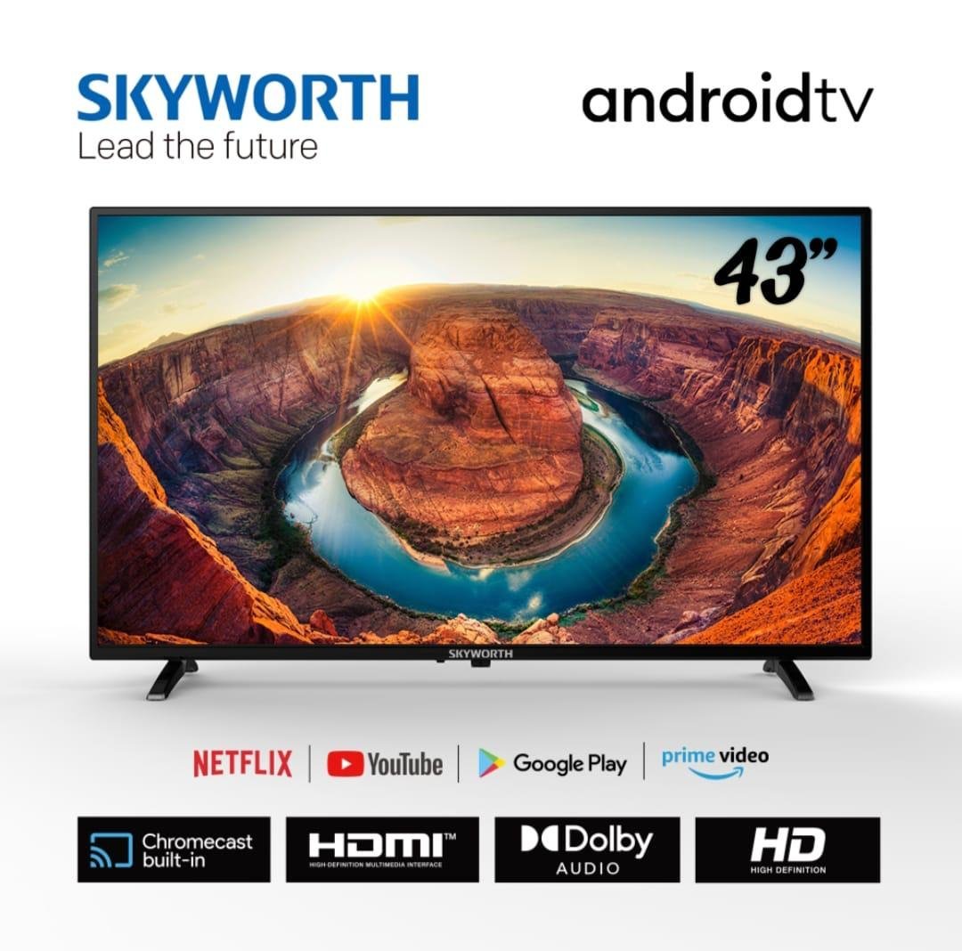 skyworth-43-inch-inch-smart-android-tv.jpg Skyworth 43 inch Smart android 4K UHD LED TV - Image 1