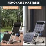 Reclining foldable and portable chair - Image 3