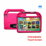 Bebe B2050 Pro+ Android Kids Tablet 256GB ROM 6GB RAM 5G Dual Sim 5000mAh with Gifts - Pink