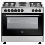 Beko 90X60, 4G + 2Hopt Plate, Electric Oven & GRILL, Inox, Turnsipt -GE12121DX